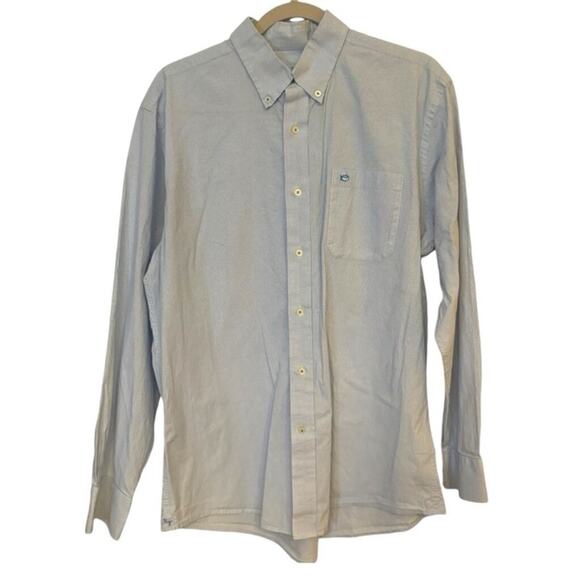 Southern Tide Blue Oxford Button Down Long Sleeve Shirt Men’s - Picture 1 of 5